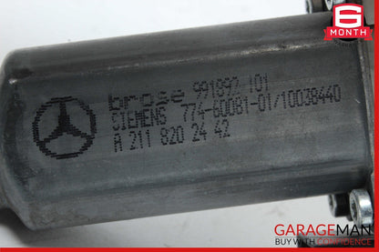 03-09 Mercedes W211 E350 E500 E550 Rear Right Side Window Regulator Motor Unit