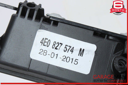 13-17 Audi A5 S5 Rear Trunk Lid License Plate Light Assembly 4E0827574M OEM