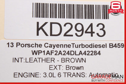 11-17 Porsche Cayenne 958 Front Left Side Blind Spot Sensor Control Module Unit
