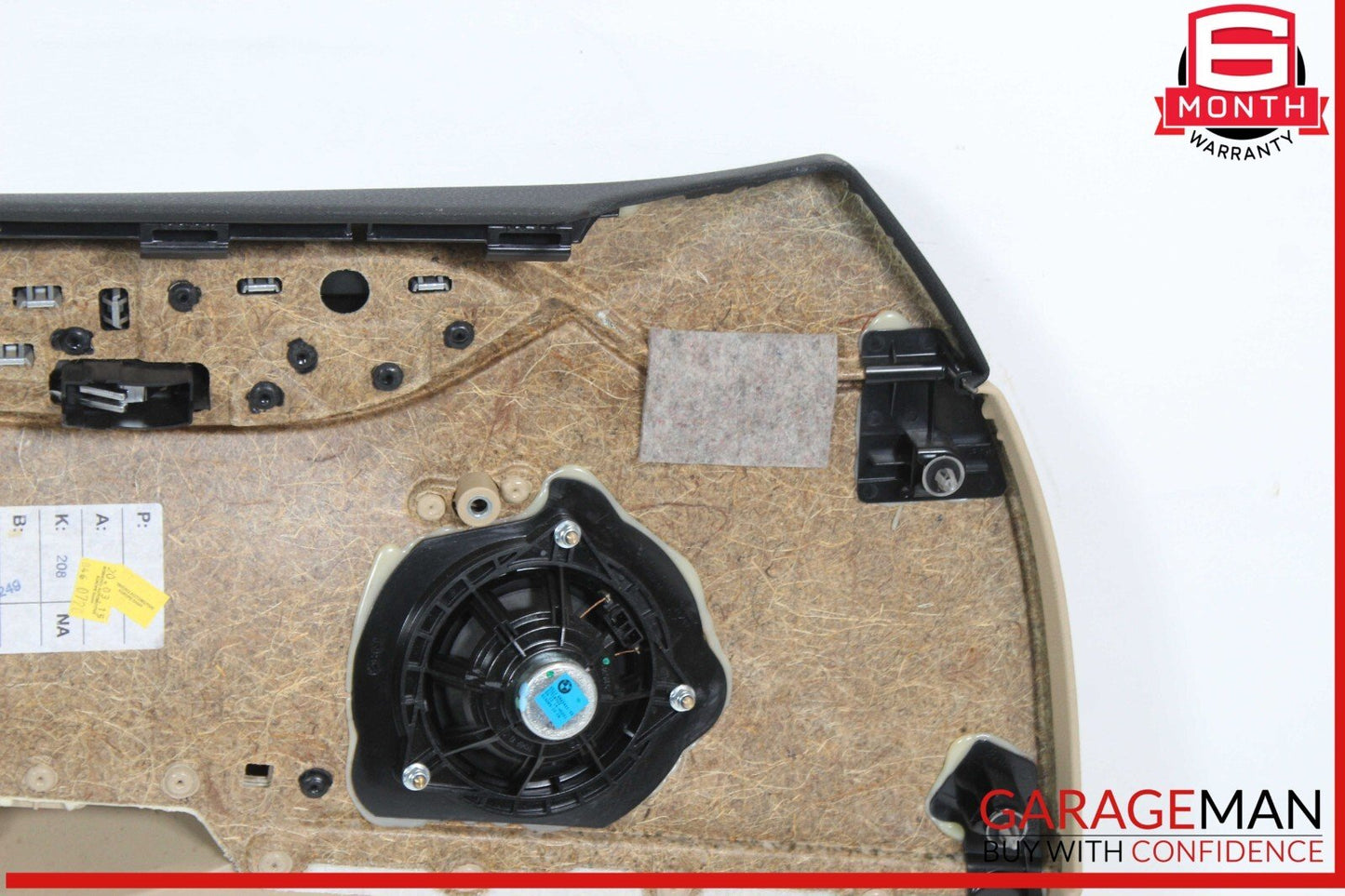 12-15 BMW X1 Front Right Passenger Side Interior Door Trim Panel OEM