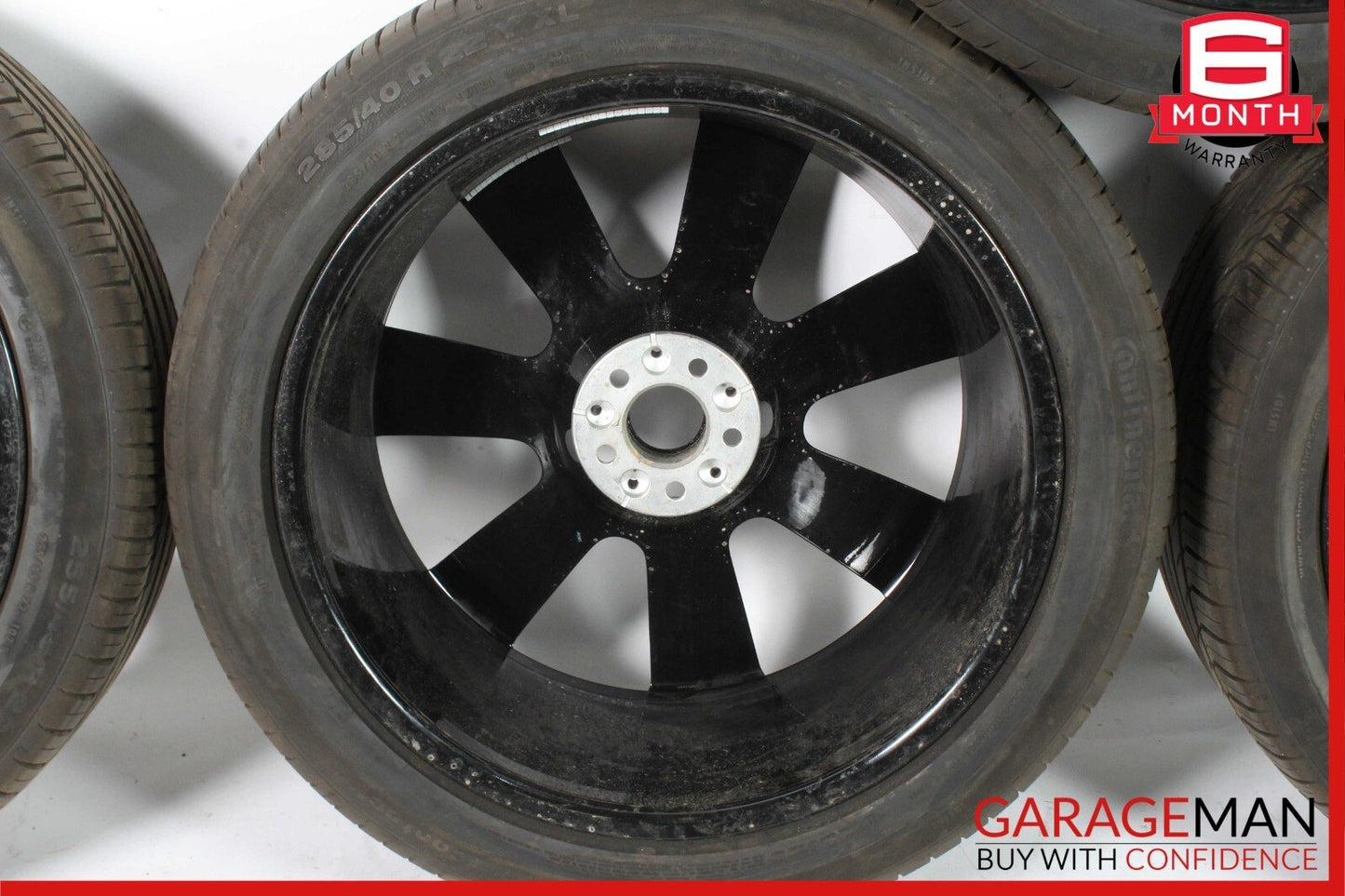 19-22 Rolls Royce Cullinan Complete Staggered 8.5x9.5 Wheel Tire Rim Set R22 OEM