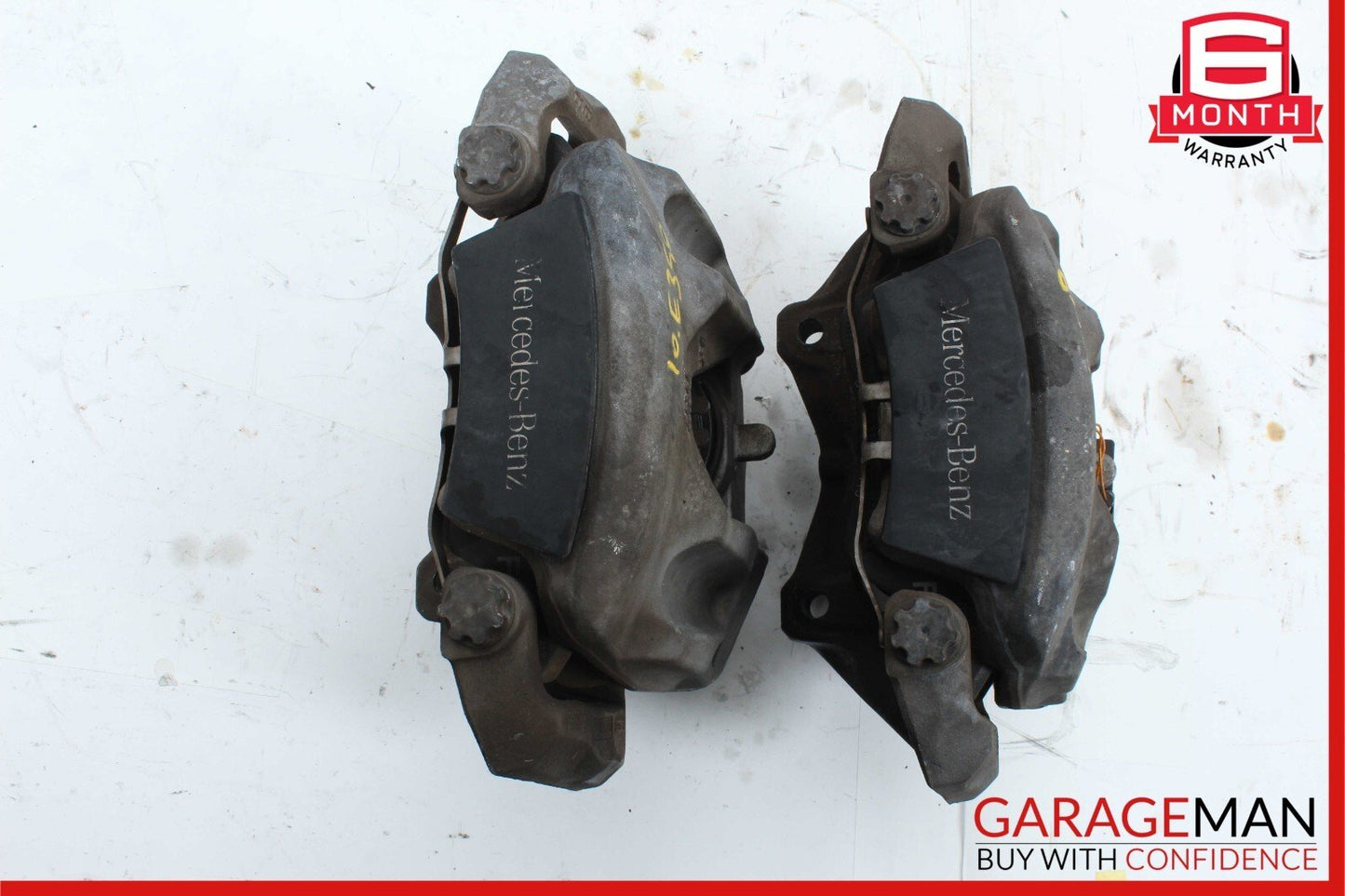 08-18 Mercedes W212 E350 CLS400 Front Brake Calipers Left and Right Set Of 2 OEM