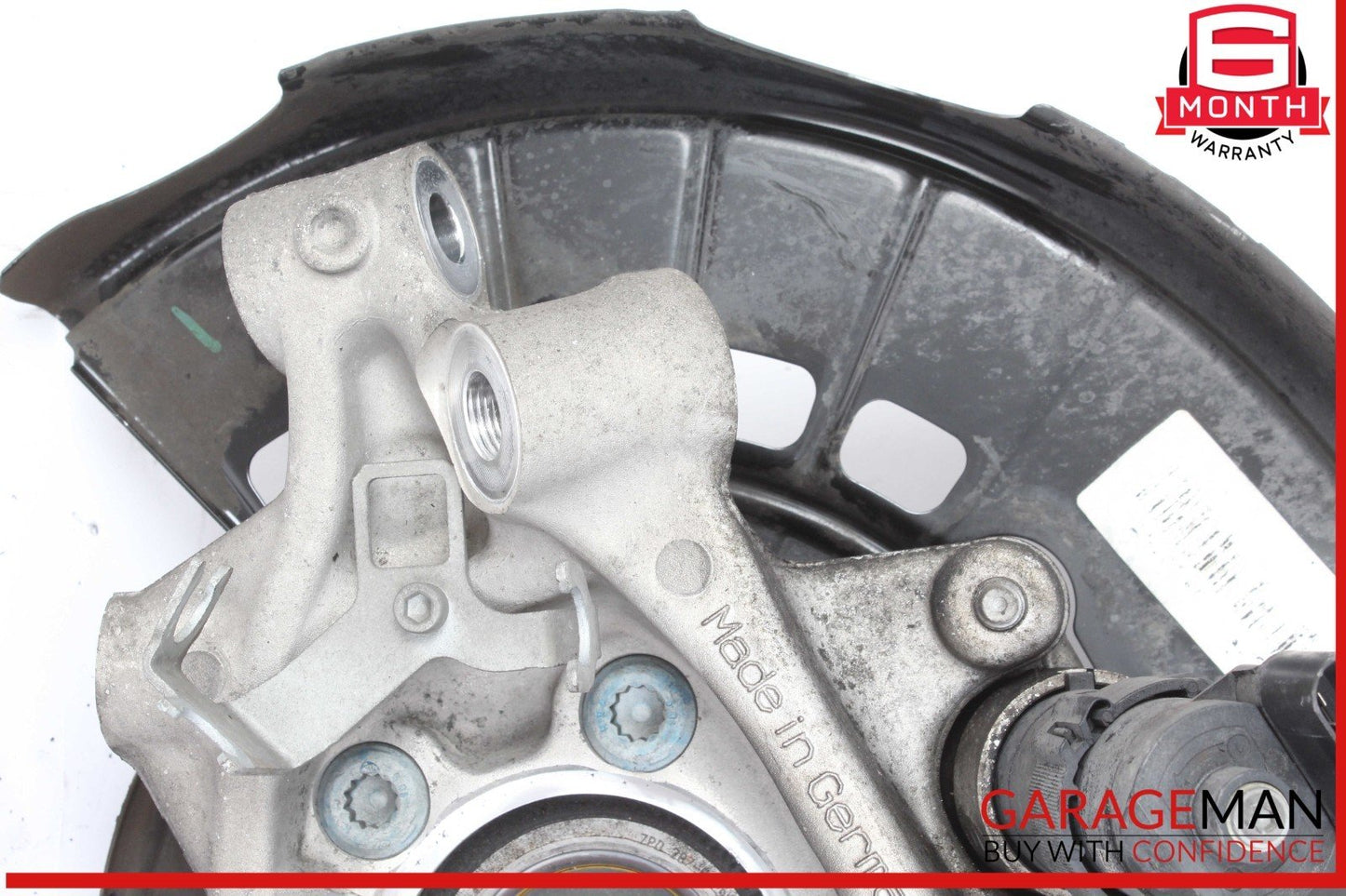 11-14 Porsche Cayenne 958 Rear Right Passenger Side Wheel Spindle Knuckle Hub