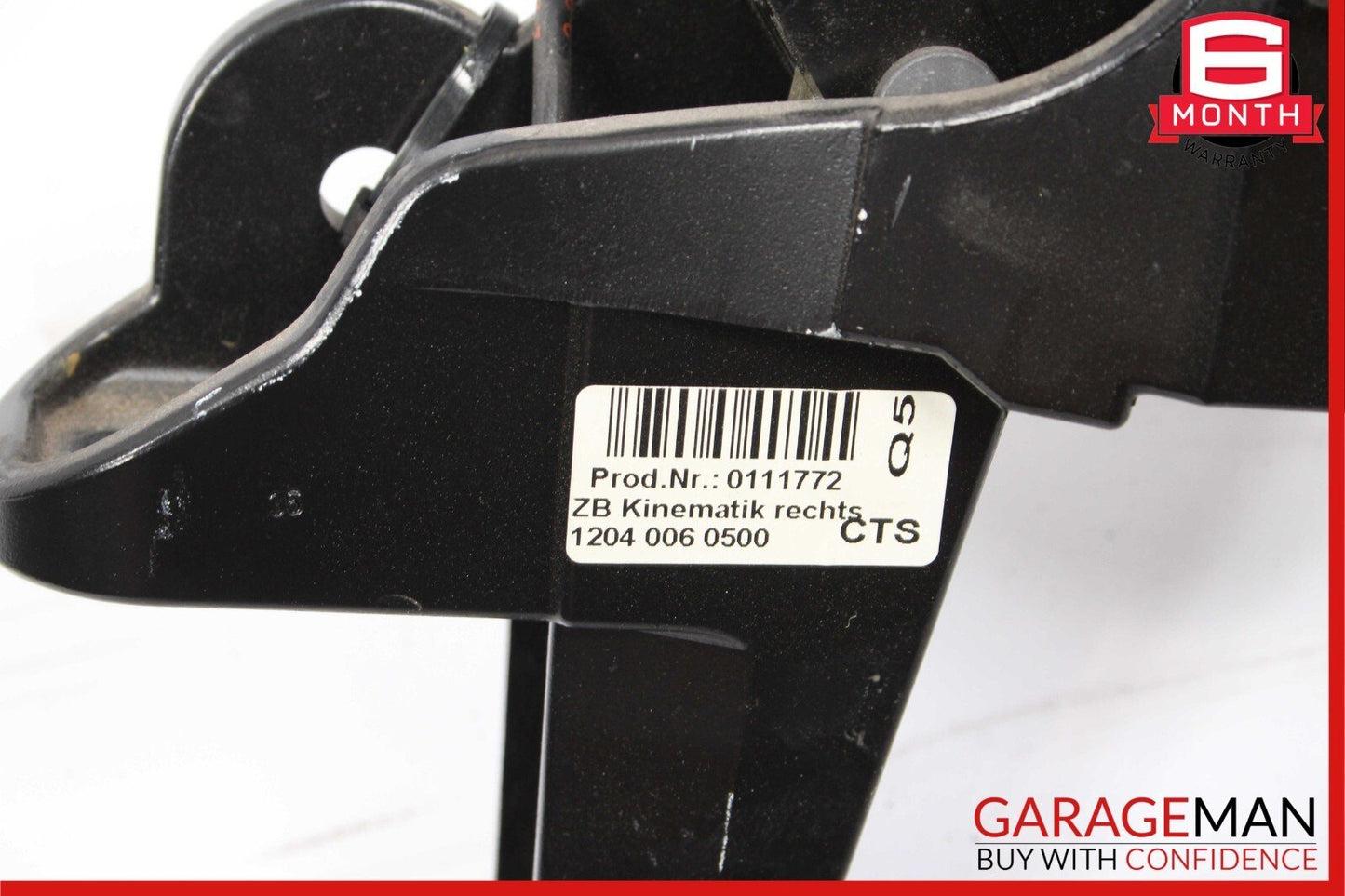 03-08 Mercedes R230 SL500 SL600 Right Convertible Hard Roof Top Hinge Assembly