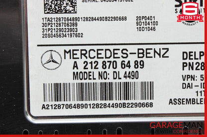12-15 Mercedes W204 C250 C300 Sirius Satellite Radio Receiver 2128706489 OEM