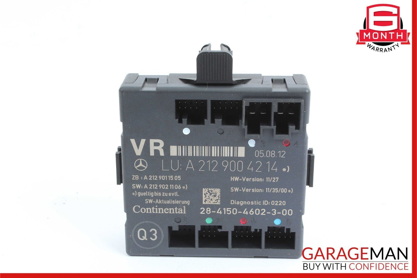 08-14 Mercedes W204 C250 C350 Front Right Side Door Control Module 2129004214