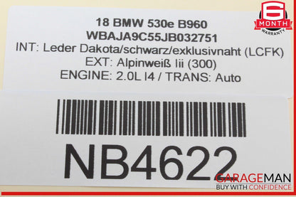 17-20 BMW 530E Center Console Operating Control Unit Multi Switch 6843919 OEM