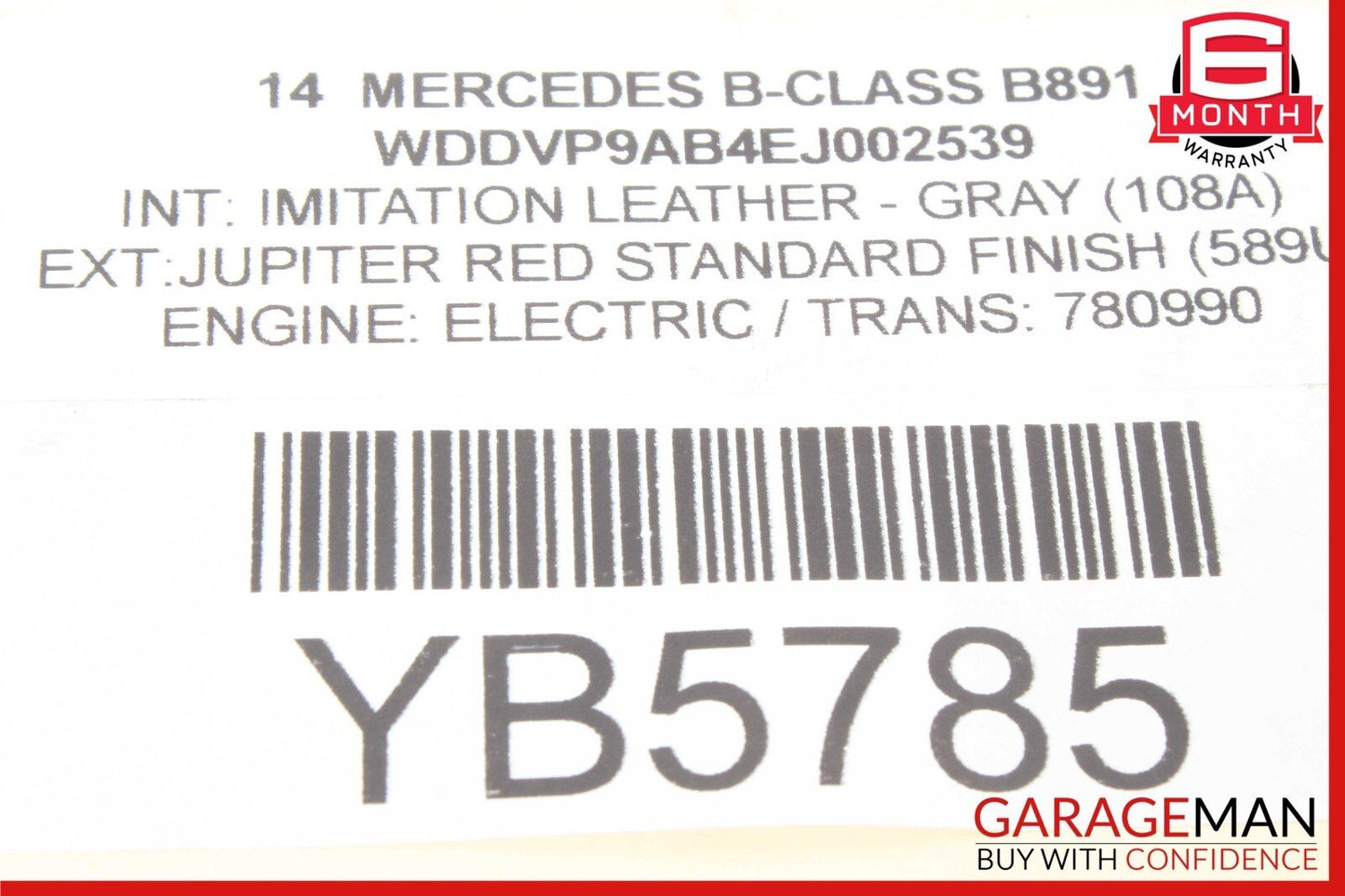12-18 Mercedes B-Class W242 W246 Front Left Driver SIde Shock Strut OEM