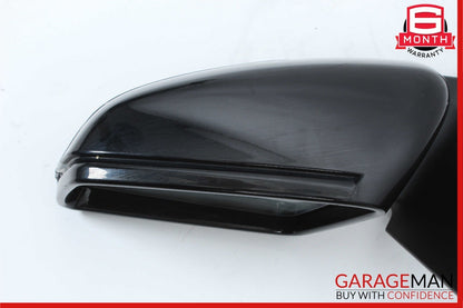 12-14 Mercedes W204 C300 Sedan Left Driver Side Rear View Door Mirror Black OEM