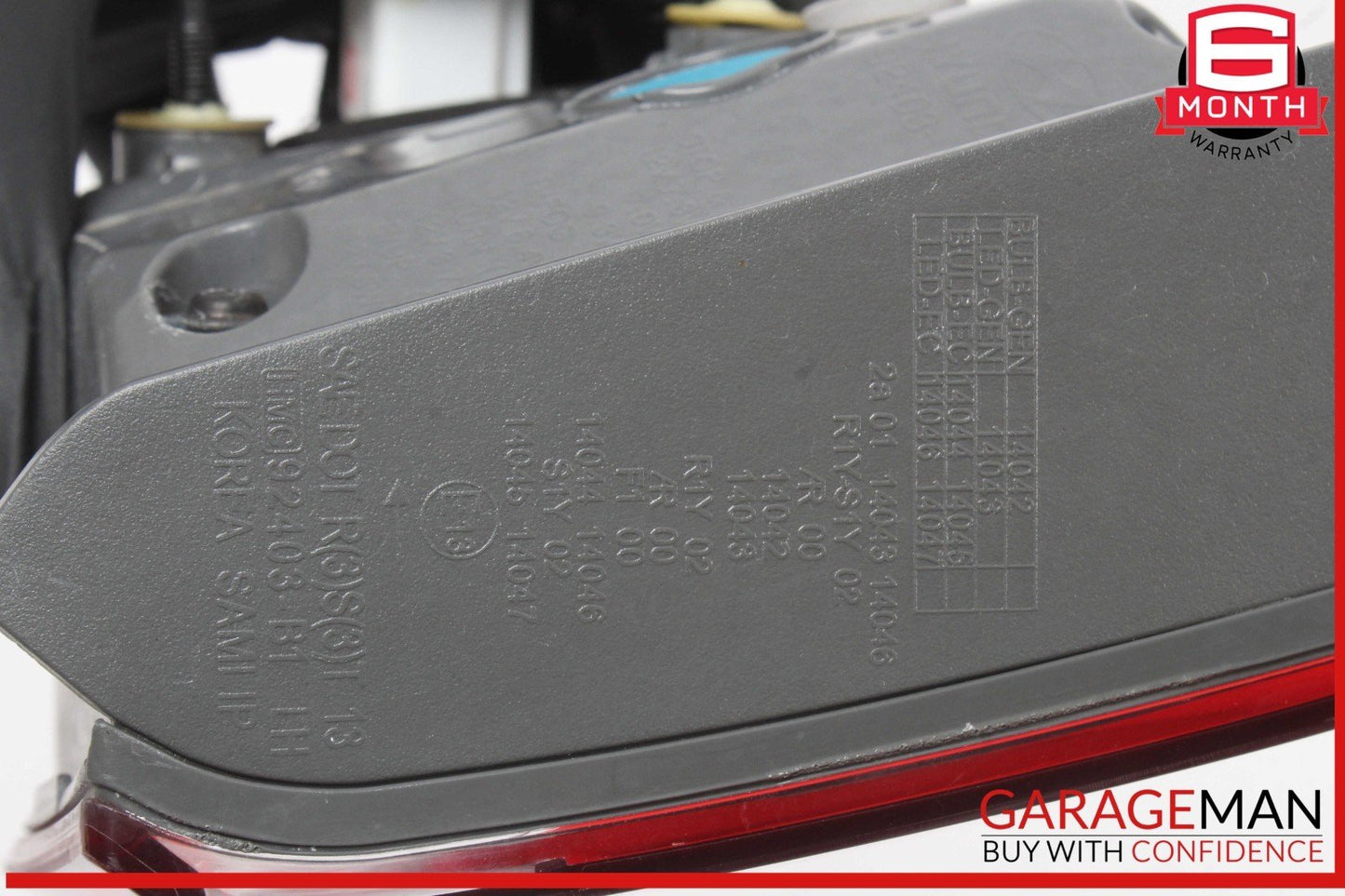 15-17 Hyundai Genesis G80 Rear Left Driver Side Inner Tail Light Lamp LED