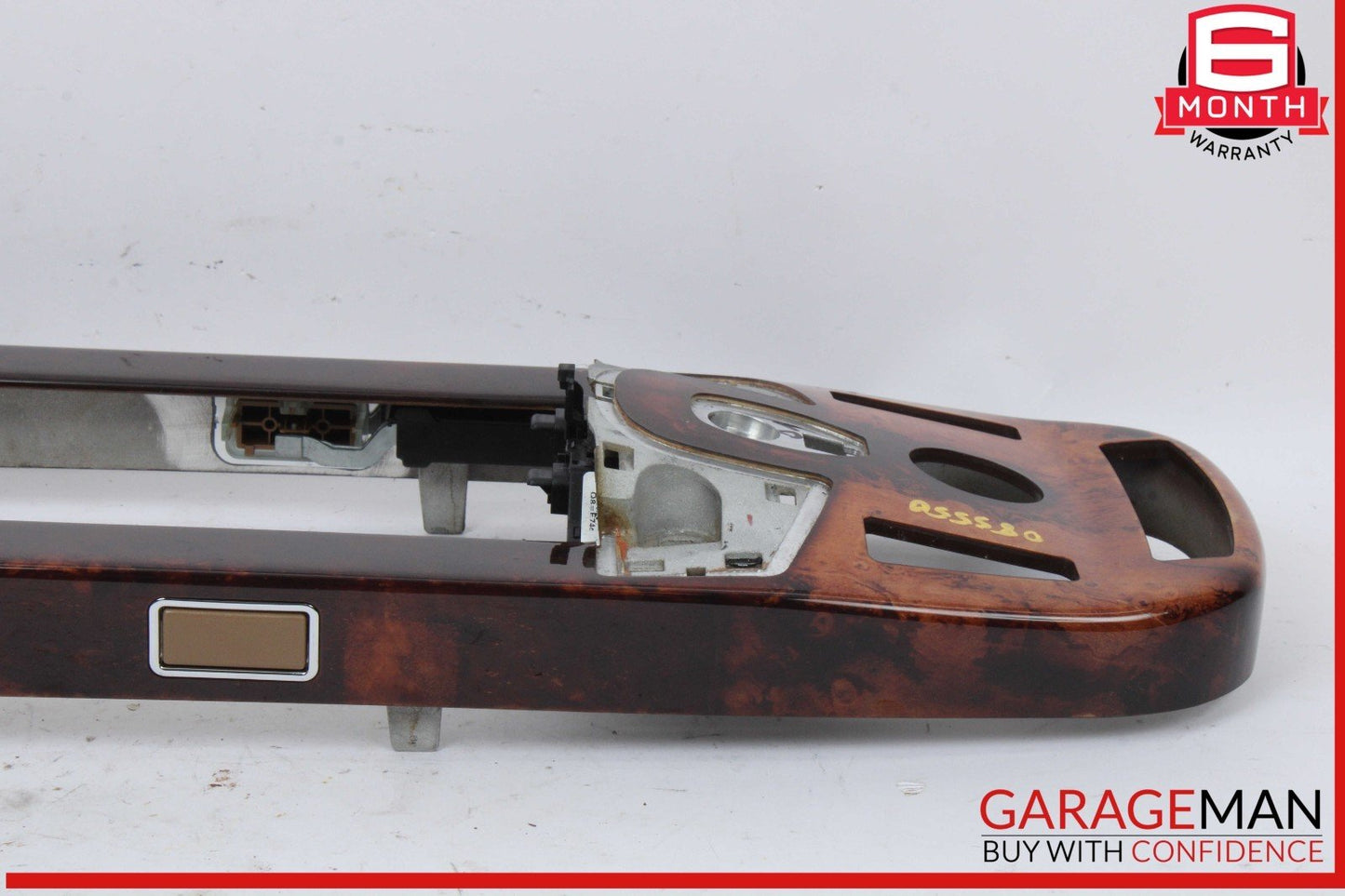 07-09 Mercedes W221 S550 CL600 Center Console Trim Bezel Wood 2216800234 OEM
