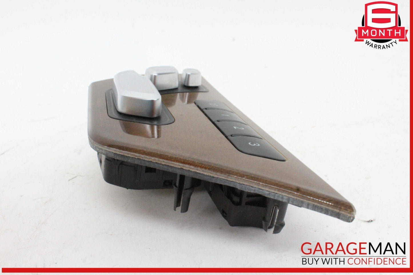 10-16 Mercedes W207 E400 E550 Front Left Side Seat Adjustment Switch w/ Trim OEM