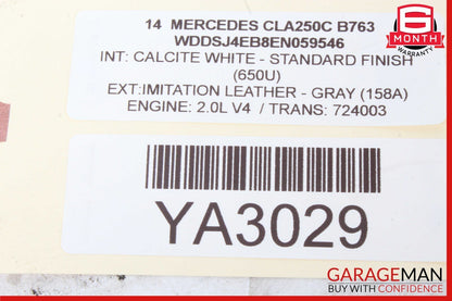 12-18 Mercedes W117 CLA250 CLA45 AMG Front Left Side Door Lock Latch Actuator