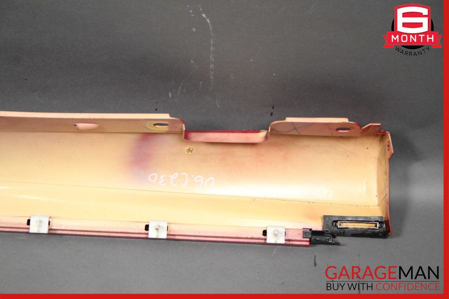 01-07 Mercedes W203 C230 C32 AMG Sport Sedan Left Side Skirt Rocker Panel Red