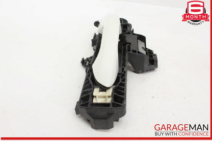 10-15 Mercedes X204 GLK350 4MATIC Rear Left Side Exterior Door Handle White OEM
