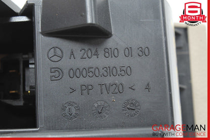 08-14 Mercedes W204 C300 Rear Center Console Ashtray Storage Tray Compartment