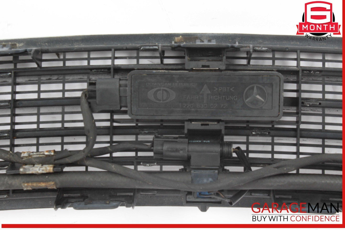 00-06 Mercedes W220 S500 S430 S600 CL500 CL55 AMG Hood Vent Grill Grille OEM