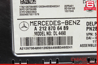 12-14 Mercedes W204 C250 CLS500 Sirius Satellite Radio Receiver Control Module