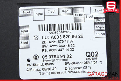 07-13 Mercedes W221 S550 S400 Rear Left or Right Side Door Control Module OEM