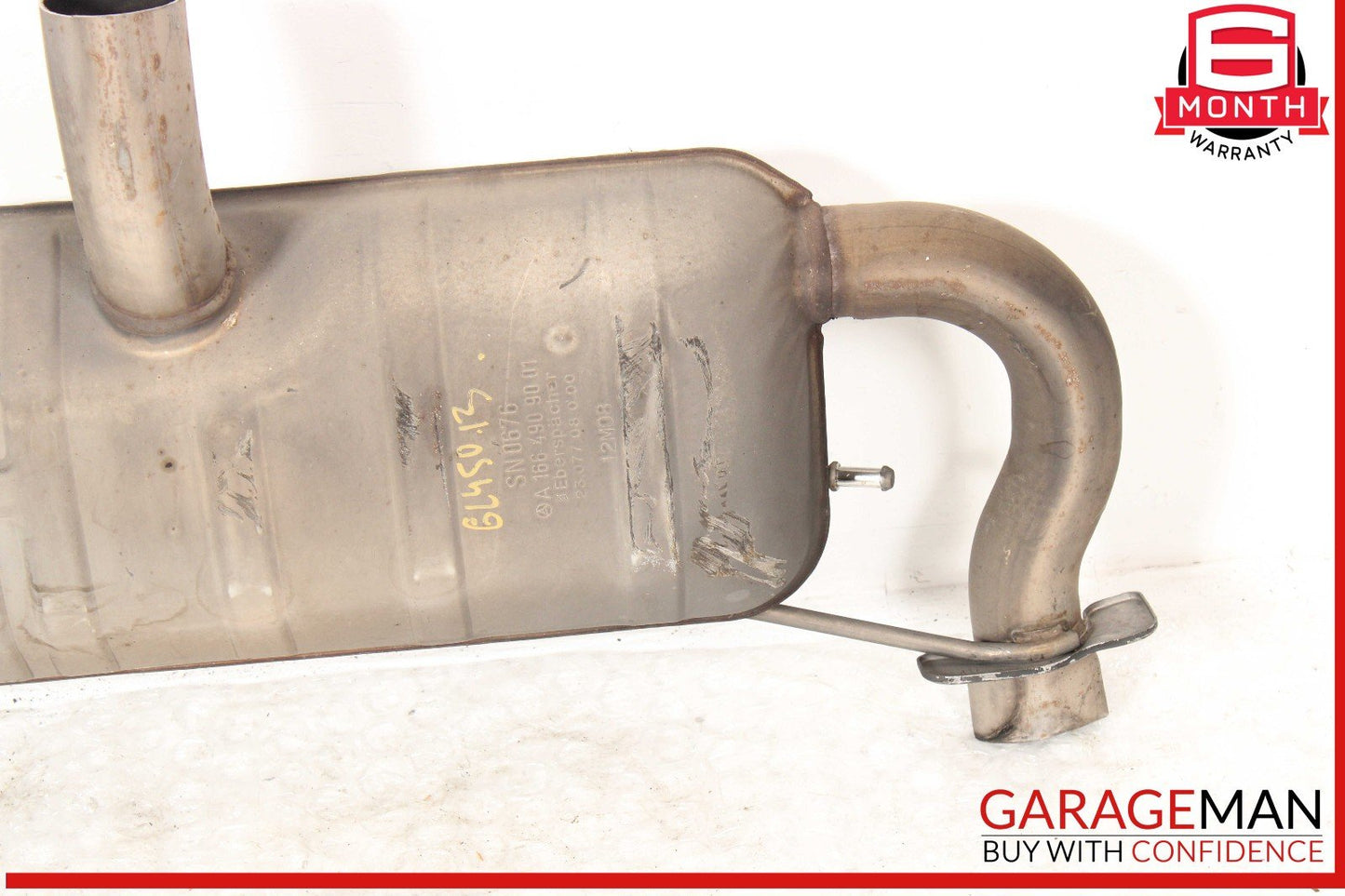 13-14 Mercedes X166 GL450 GL550 Dual Exhaust Muffler Mufflers Assembly OEM
