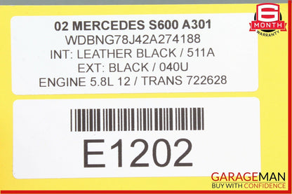 00-06 Mercedes W220 S430 S600 Front Left Side Door Audio Sound Speaker OEM