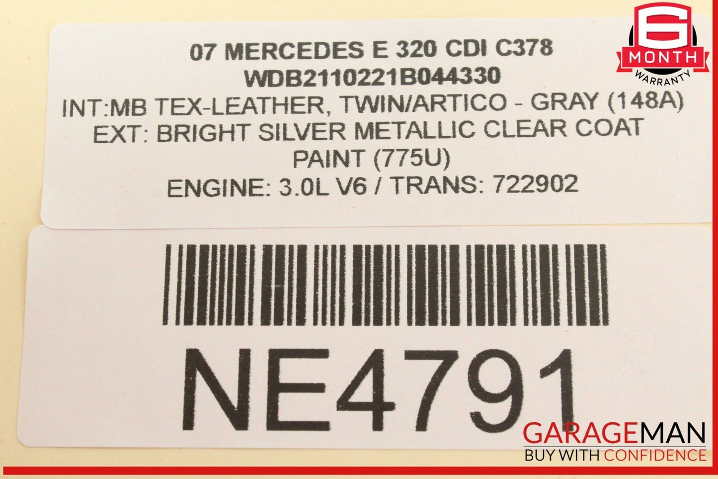 06-12 Mercedes W211 E320 CDI Communication Control Module Unit 2198200926 OEM