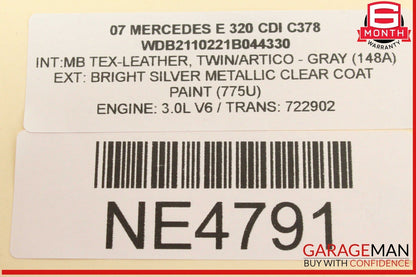 06-12 Mercedes W211 E320 CDI Communication Control Module Unit 2198200926 OEM