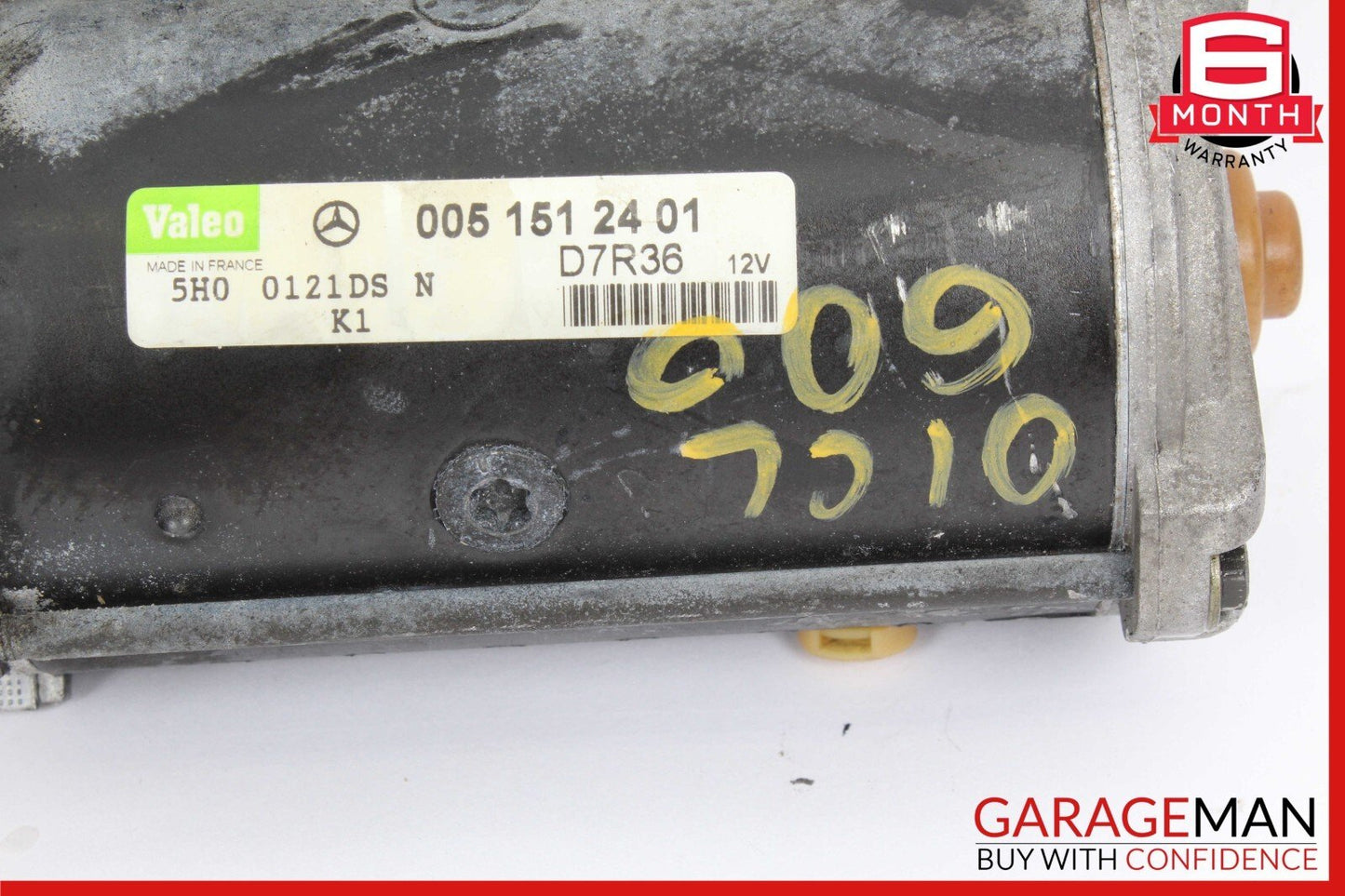 00-02 Mercedes W215 CL600 S600 V12 Engine Starter Motor 0051512401 OEM