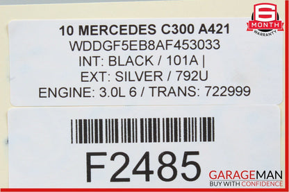 06-11 Mercedes W204 C300 SLK280 RWD 7G Automatic Transmission 722.999 OEM