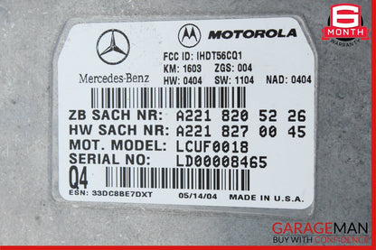 05-14 Mercedes CL600 CLS550 ML350 SL500 Voice Communication Control Module Unit