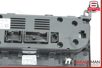12-14 Mercedes W204 C300 C63 AMG AC A/C Heater Climate Control 2049006808 OEM