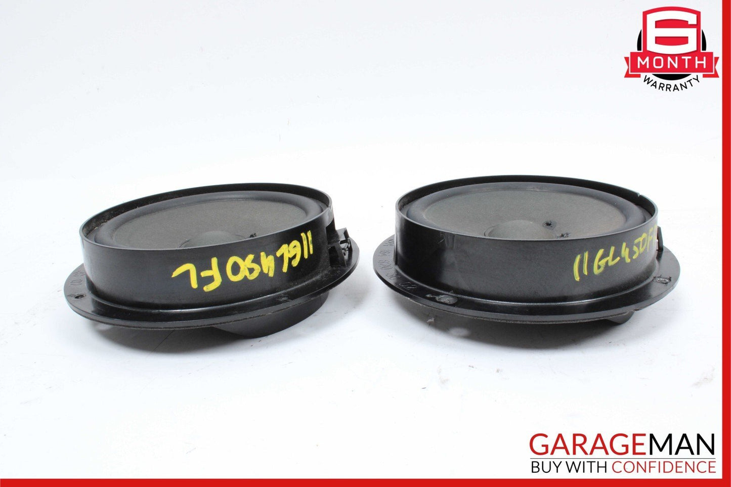 06-13 Mercedes X164 GL450 ML350 Left & Right Door Sound Audio Speakers Set of 2