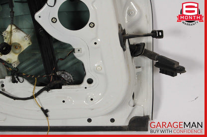 13-19 BMW 650i F06 Rear Left Driver Side Door Exterior Shell White OEM