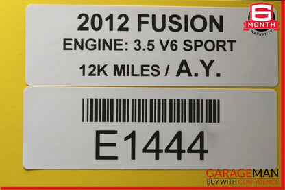 10-12 Ford Fusion 3.5L Engine Control Module ECM ECU OEM