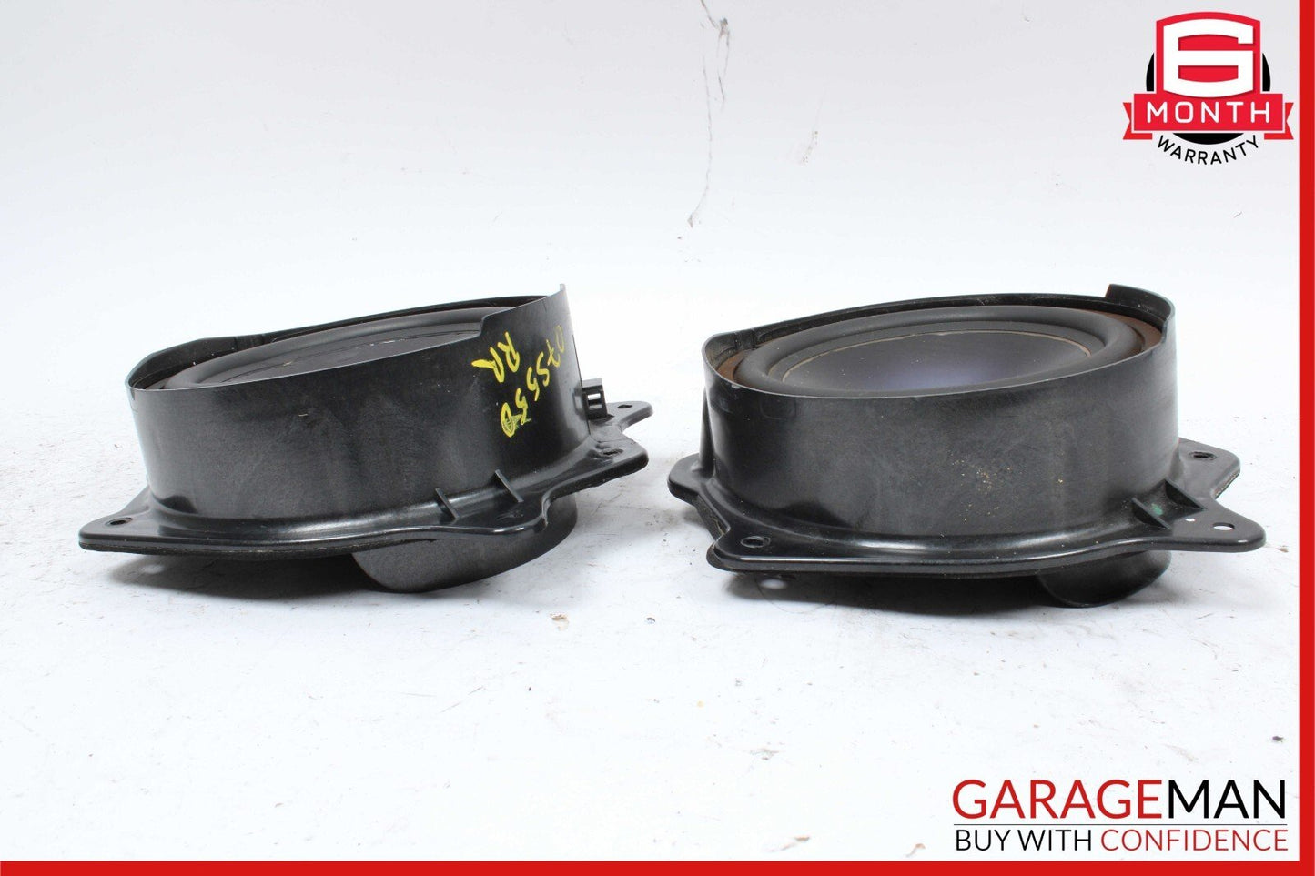 07-09 Mercedes W221 S550 Rear Left & Right Door Audio Sound Speakers Set of 2 Pc