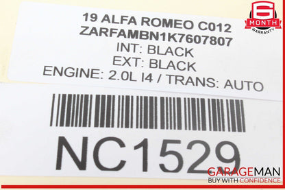 17-21 Alfa Romeo Giulia Windshield Wiper Transmission Linkage w/ Motor OEM