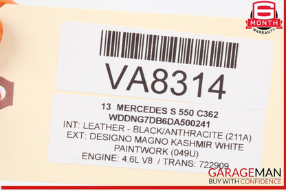 10-13 Mercedes W221 S550 Front Right Side Occupant Seat Module Sensor OEM