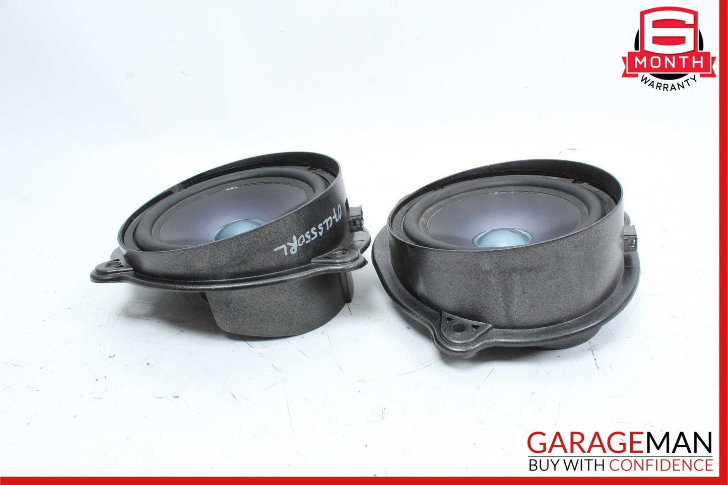 06-11 Mercedes W219 CLS550 Right & Left Side Door Sound Audio Speaker Speakers