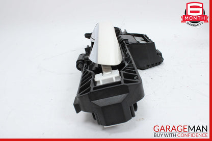 10-15 Mercedes X204 GLK250 Rear Left Side Exterior Door Handle White OEM