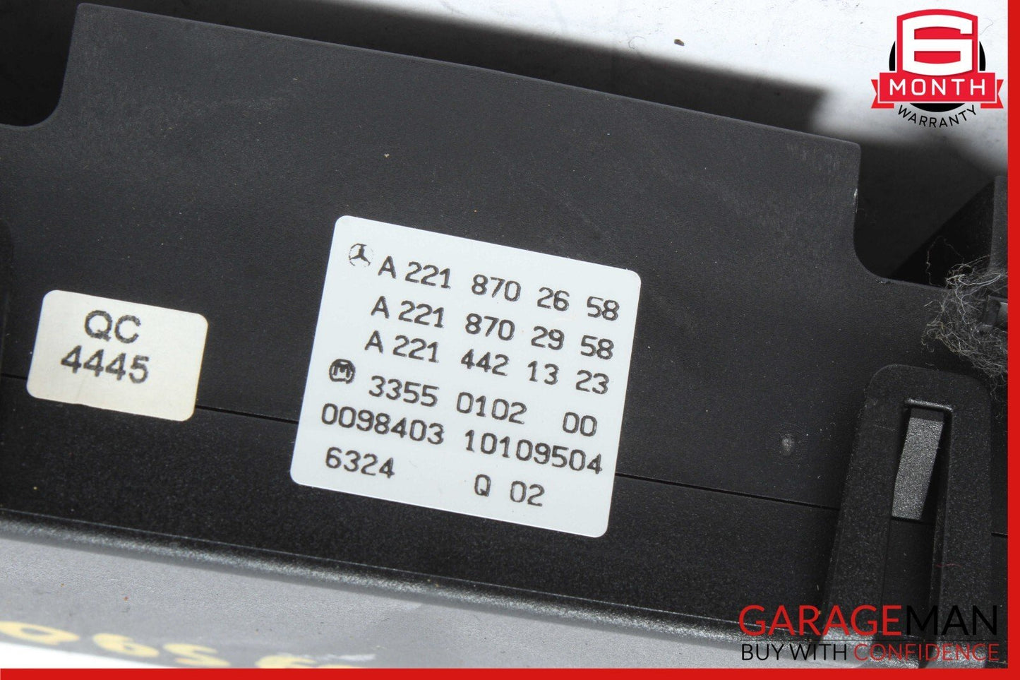 07-14 Mercedes W221 S600 S400 CL550 A/C AC Heater Climate Control Switch OEM