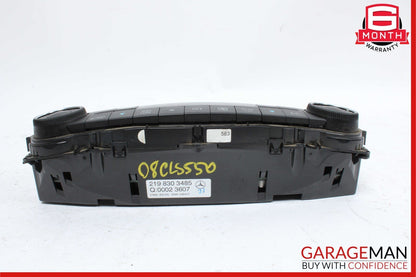 06-11 Mercedes W219 CLS550 CLS500 A/C AC Heater Climate Control Unit OEM