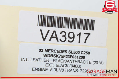 03-06 Mercedes R230 SL500 SL55 Rear Parktronic Display Buzzer 0015420823 OEM
