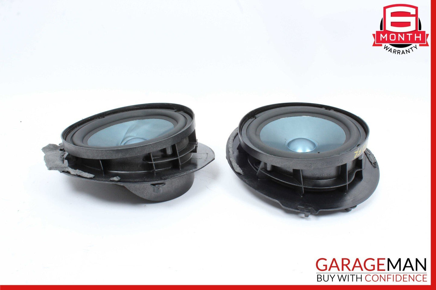07-09 Mercedes W211 E350 E63 AMG Front Door Audio Sound Speakers Set of 2 Pc OEM