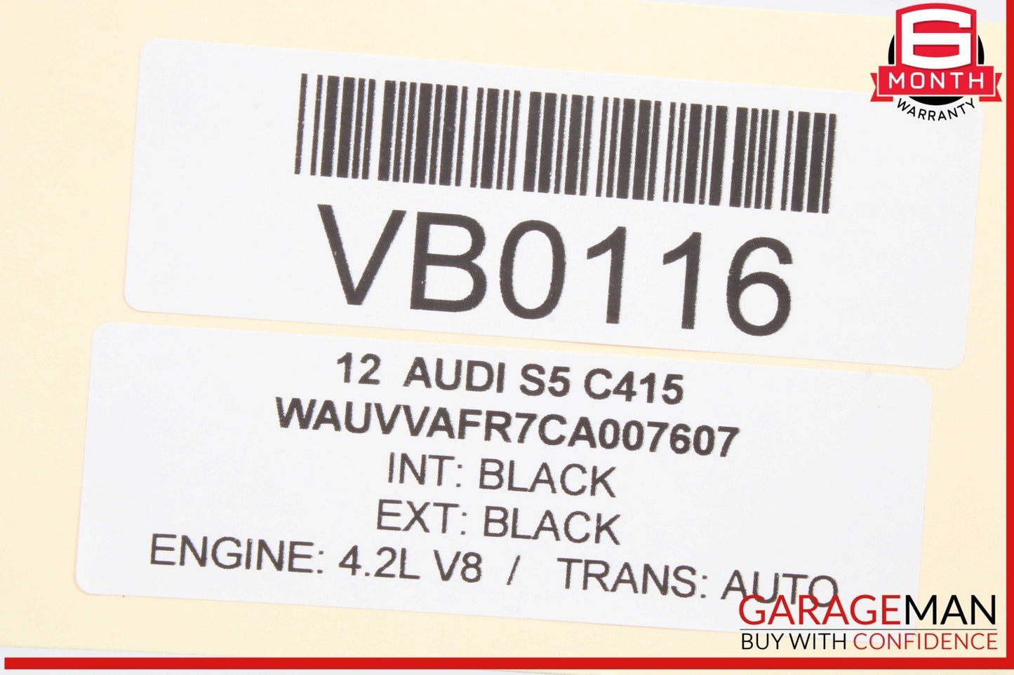 12-17 Audi S5 A5 Front Right Passenger Side Seat Occupancy Detection Module OEM