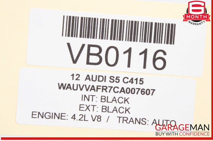 12-17 Audi S5 A5 Front Right Passenger Side Seat Occupancy Detection Module OEM