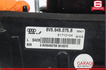 17-20 Audi A3 S3 Rear Left Driver Side Inner Tail Light Lamp 8V5945075B OEM