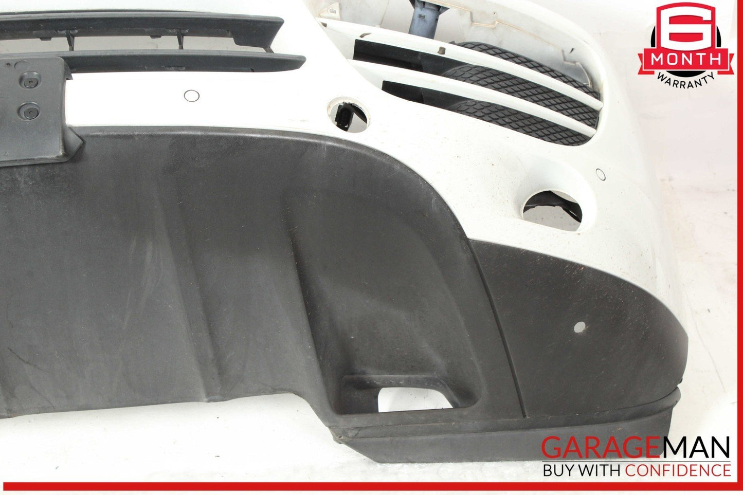 11-14 Porsche Cayenne 958 Front Bumper Cover Assembly White OEM