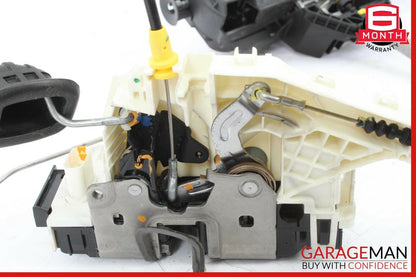 12-14 Mercedes W204 C250 Keyless Go Front Left Door Lock Actuator w/ Handle Set