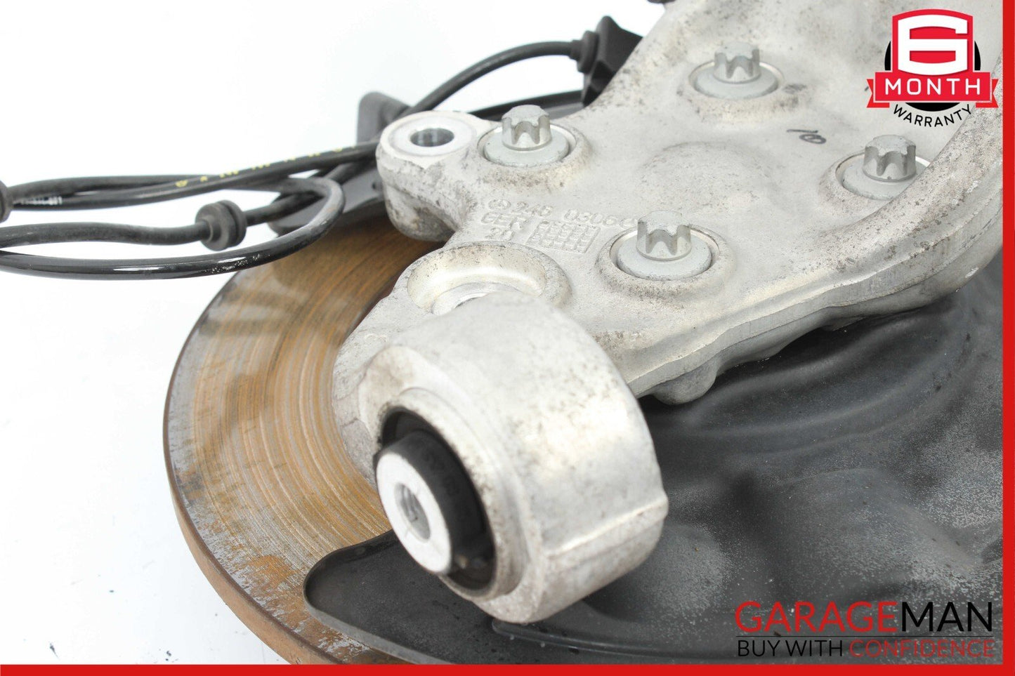 14-19 Mercedes W117 CLA250 Rear Left Wheel Spindle Knuckle Hub Rotor Disc OEM