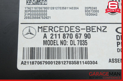 03-11 Mercedes CLK350 E350 SLK280 Sirius Satellite Radio Receiver Module Unit